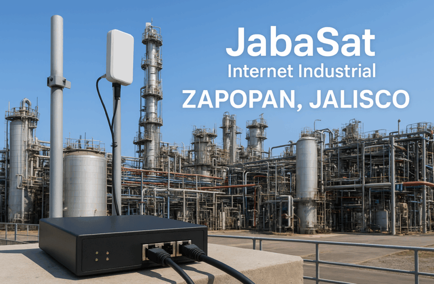 JabaSat Internet Industrial en Zapopan Jalisco Conectividad de Alto Desempeño con Tecnología Bonding e IP Pública
